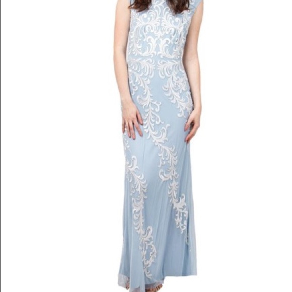 Baby Blue. Aidan Mattox Dress. Size 12.